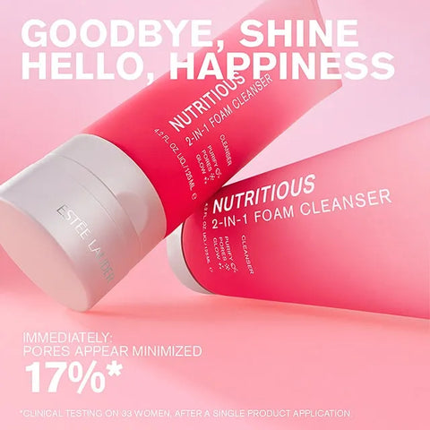 Nutritious 2-in-1 Foam Cleanser/Purifying Mask - 4.2 oz.