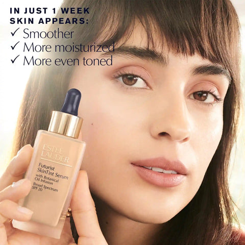 Futurist SkinTint Serum Foundation With Botanical Oil Infusion SPF 20 - 1C1 Cool Bone - 1.0 oz.