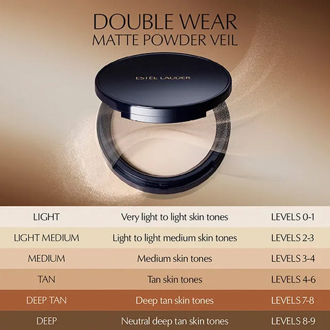 Double Wear Stay-in-Place Matte Setting Powder Veil - Translucent Light