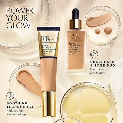Futurist Hydra Rescue Moisturizing Foundation SPF 45 - 1N0 Porcelain - 1.2 oz.