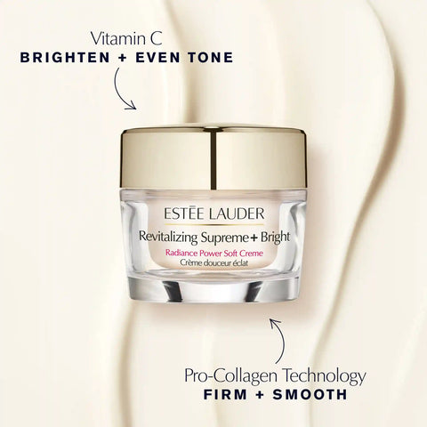 Revitalizing Supreme+ Bright Radiance Power Soft Creme Moisturizer - 1.7 oz.