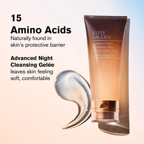 Advanced Night Cleansing Gelée Cleanser with 15 Amino Acids - 3.4 oz.